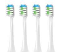 Cabezales de repuesto for cepillo de dientes eléctrico sónico Nandme NX6000-W12, cerdas suaves DuPont, 4/8/16 unidades(16PCS WHITE)