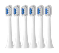 Cabezales de repuesto for cepillo de dientes eléctrico Xiaomi Mijia T301, T302, T501 y 501C con boquillas de cerdas suaves DuPont.(T301-302-WH-12Pcs)