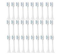 Cabezales De Repuesto For Cepillo De Dientes T300/T500/T500C/T700, Cabezales De Cepillo De Cerdas Suaves(White-30pcs)