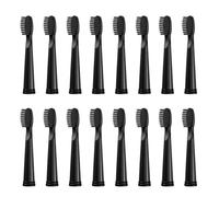 Cabezales de repuesto for cepillo dientes, compatibles con SG910/507/958/515/949/575/551, 16 unidades(16pcs BLACK Care)