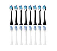 Cabezales de repuesto for cepillo dientes compatibles con XH3/XH6/XH9/R, 4-16 Uds(8White 8Black)