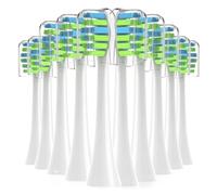 Cabezales de repuesto for cepillo dientes eléctrico 7am2m AM101/AM105 (paquete 10)(White)