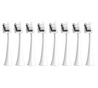 Cabezales de repuesto for cepillo dientes eléctrico, compatibles con SEAGO 2725/S2/S5/SX/SG972, boquilla YUNCHI Y7, 4/8/16 unidades(8White)