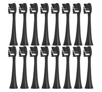 Cabezales de repuesto for cepillo dientes eléctrico, compatibles con SEAGO 2725/S2/S5/SX/SG972, boquilla YUNCHI Y7, 4/8/16 unidades(16Black)