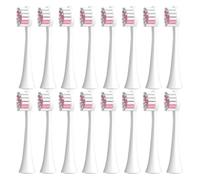 Cabezales de repuesto for cepillo dientes eléctrico, compatibles con SEAGO 2725/S2/S5/SX/SG972, boquilla YUNCHI Y7, 4/8/16 unidades(16Pink)