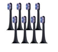 Cabezales de repuesto for cepillo dientes eléctrico sónico Xiaomi Mijia T700, cerdas suaves, 4, 8, 12 y 16 unidades(Brown)