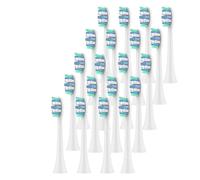 Cabezales de repuesto for cepillos de dientes, compatibles con Philips, cepillo eléctrico Sonicare 1100, 2100, 4100, 4300, 5100, 5300, 6100, 6500, etc.(20pcs)