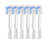 Cabezales De Repuesto For Cepillos De Dientes Eléctricos. Compatibles Con Laifen LFTBO1-S, LFTB01-P, ABS Y LFTB01-A(Blue High Efficiency x6)