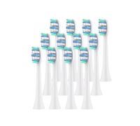 Cabezales de repuesto for cepillos dientes, compatibles con los modelos Philips Sonicare 1100, 2100, 4100, 4300, 5100, 5300, 6100, 6500, etc(12pcs)