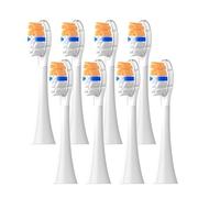 Cabezales de repuesto for cepillos dientes eléctricos sónicos Philips Diamond Series HX6064, HX6930 y HX6730. Boquilla aspiración A3(8 orange A3)