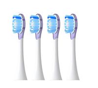 Cabezales de repuesto for cepillos dientes eléctricos sónicos Philips Diamond Series HX6064, HX6930 y HX6730. Boquilla aspiración A3(4 purple A3)