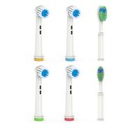 Cabezales de repuesto giratorios y oscilantes para cepillo de dientes eléctrico Oral B, cabezales de cepillo de limpieza de precisión compatibles con cepillos de dientes Oral B Braun Pro Smart Genius