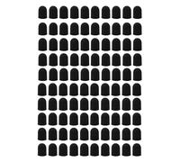 Cabezales De Repuesto Lápices Capacitivos Silicona 100 Piezas Sensibilidad para Dibujar Notas Lápices Repuesto Sin Herramientas Cabezales Silicona