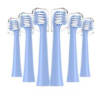 Cabezales de repuesto para cepillo de dientes Colgate Hum - Cabezales de repuesto para cepillo de dientes Hum Smart Battery, azul, paquete de 6