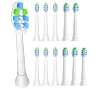 Cabezales de repuesto para cepillo de dientes de cerdas suaves, 12/16 piezas, compatibles con Philips - Cuidado de encías para modelos HX9033, G2, C1, C2, 4100, 5100