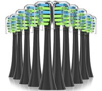 Cabezales de repuesto para cepillo de dientes eléctrico AM101/AM105 de 7 am2 m, paquete de 10, color negro