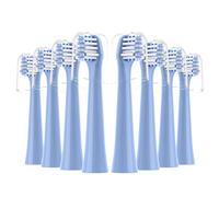 Cabezales de repuesto para cepillo de dientes eléctrico Colgate Hum Connected Smart Battery (8 unidades), color azul