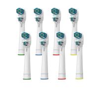Cabezales de repuesto para cepillo de dientes Oralb Dual Clean, cabezales genéricos de doble cabezal compatibles con cepillo de dientes eléctrico Oralb, 8 unidades