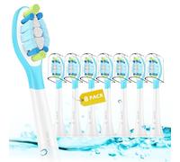 Cabezales de repuesto para cepillo de dientes Philips Sonicare C3 Premium Plaque Control HX9044/65 G3 Premium Gum Care HX9054/65, 6 cabezales de cepillo, color blanco Seerein