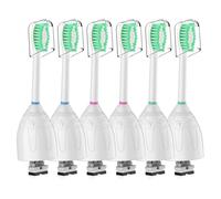 Cabezales de repuesto para cepillo de dientes Philips Sonicare, cerdas suaves y medias, cabezales de repuesto para cepillo de dientes eléctrico E-Series Essence Xtreme Elite Advance y CleanCare,