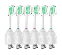 Cabezales de repuesto para cepillo de dientes Philips Sonicare, cerdas suaves y medias, cabezales de repuesto para cepillo de dientes eléctrico E-Series Essence Xtreme Elite Advance y CleanCare,