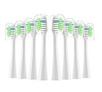 Cabezales de repuesto para cepillo de dientes Waterpik Complete Care 9.0 (CC-01), Care 5.0 (WP-862) Recambio de cepillo de dientes eléctrico sónico (8 piezas), Pisonicleara