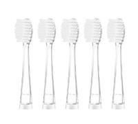 Cabezales de Repuesto para Cepillo Eléctrico Seago Niños, Paquete de 5 Unidades Compatibles con Modelos SG513 SG977 SG2139, Diseño Higiénico para Cuidado Bucal de 18 a 36 Meses