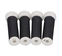 Cabezales de repuesto para lima de pies eléctrica para Scholl Velvet, 4 piezas de rodillo de repuesto, herramienta de pulido de lima de pies eléctrica, cabezal de repuesto para herramienta