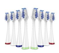 Cabezales de repuesto para Waterpik Complete Care 5.0/9.0 (CC-01/WP-861), STRB-8WW, (paquete de 8), color blanco