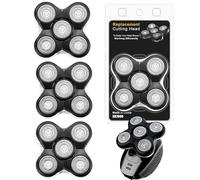 Cabezales de repuesto RX5 compatibles con maquinillas de afeitar Remington Balder Pro XR1500, XR1501 y RX5 (paquete de 3)