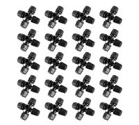 Cabezales de riego en spray, 20 piezas de repuesto para cabezales de riego | Boquillas ajustables para manguera de agricultura con casquillo para campo jardín invernadero césped