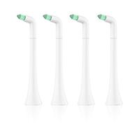 Cabezales interdentales de repuesto para cepillo de dientes Philips Sonicare, sistema de cabezal de cepillo de clic para limpiar frenos/entre dientes/dientes posteriores (paquete de 4, blanco)