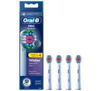 Cabezales Oral-B 3D White para cepillos eléctricos, Blanco - 4 unidades