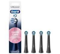 Cabezales Oral-B iO Gentle Care para cepillos eléctricos, Negro - 4 piezas