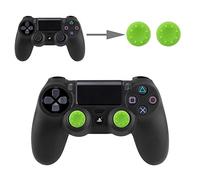 Cabezales para mando Humbsticks analógicos, tapas protectoras de silicona para DualShock Gamepad Sony PS4 Pro, PS4, PS3, PS2, Xbox One X, Xbox 360, Nintendo Switch en verde