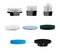 Cabezales Repuesto para Cepillo Limpieza, FYDEE 7 en 1 Cabezales de Repuesto para Cepillo Eléctrico Rotatorio ANS-8050/8051/8052, Compatibles con la Mayoría de Cepillos de Limpieza para Baño, Ducha