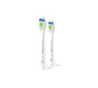 Philips Sonicare W2 Optimal White, cabezales de cepillo dental de repuesto originales, blanco, paquete de 2, HX6062/87