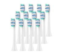 Cabezales suaves, compatible con Philips, 4100 6500 6100 | Recambios for cepillo dental eléctrico series 7500 5300 1100 for uso diario de cuidado oral(12 Pcs)