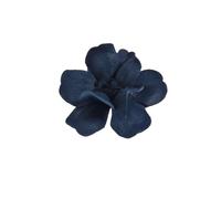 Cabezas de flores artificiales, 10 flores artificiales de tela gasa multicolor 5 cm(Blu)