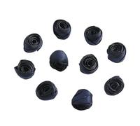 Cabezas de flores artificiales, Paquete de flores artificiales tela 20 multicolores 1 cm for manualidades y decoración del hogar(Blu)