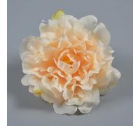 Cabezas de flores de peonía artificiales, 3 piezas para decoración de bodas y hogar, material de seda con aspecto realista, perfecto para arreglos florales y arte de pared (piel)