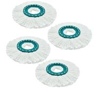 Cabezas de Fregona de Repuesto, Recambios de Mopas Paños para Leifheit Clean Twist Disc Mop/Ergo Mop System Repuesto de Recambio para Fregona Microfibra Lavables