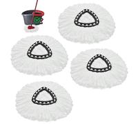 Cabezas de Fregona de Repuesto, Recambios de Mopas para Vileda Turbo EasyWring&Clean Spin Mop System Recambio para Fregona Microfibra Lavables y Reutilizables
