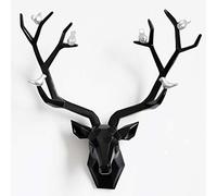Cabezas decorativas animales Decoración De Cabeza De Animal ,Escultura De Cabeza De Ciervo Tridimensional Para Interiores, Regalo Colgante De Cabeza De Animal Geométrico, Resina Ecológica, 3 Estilos