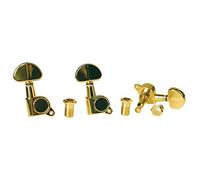 Cabezas Golden Gate F-2071 para guitarra acústica - 6 individuales (3-3) de oro