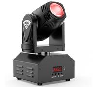 Cabezas Moviles Beam LED RGBW, Cabeza Móvil Luz de Escenario Lámpara Moving Head d-mx512 para KTV, Bares, Clubes, Actuaciones, Bodas