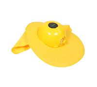 Cabilock 1 Juego De Sombrero Con Ventilador Solar Sombrero De Ala Ancha Gorra Para Pesca Al Aire Libre Parasol Para El Cuello Energía Solar Alta Visibilidad Para Verano Senderismo Al