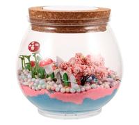 Cabilock 1 Juego Diy Wishing Bottle de Unicornio con Luz LED para Decoración de Habitaciones y Estudio Lámpara Creativa y Artística para Adultos