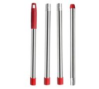 Cabilock 1 Juego Mango de Fregona Inoxidable Recambio para Mopa de Limpieza con Secciones Compatible con Cabezas de Escoba para Baños y