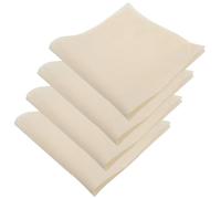 Cabilock 1 Juego Paños De Filtrado Reutilizables Para Tofu Y Leche De Filtros De Cocina De Alimenticio Colador Fino Multiusos Para Preparaciones Culinarias Pack 4 Piezas